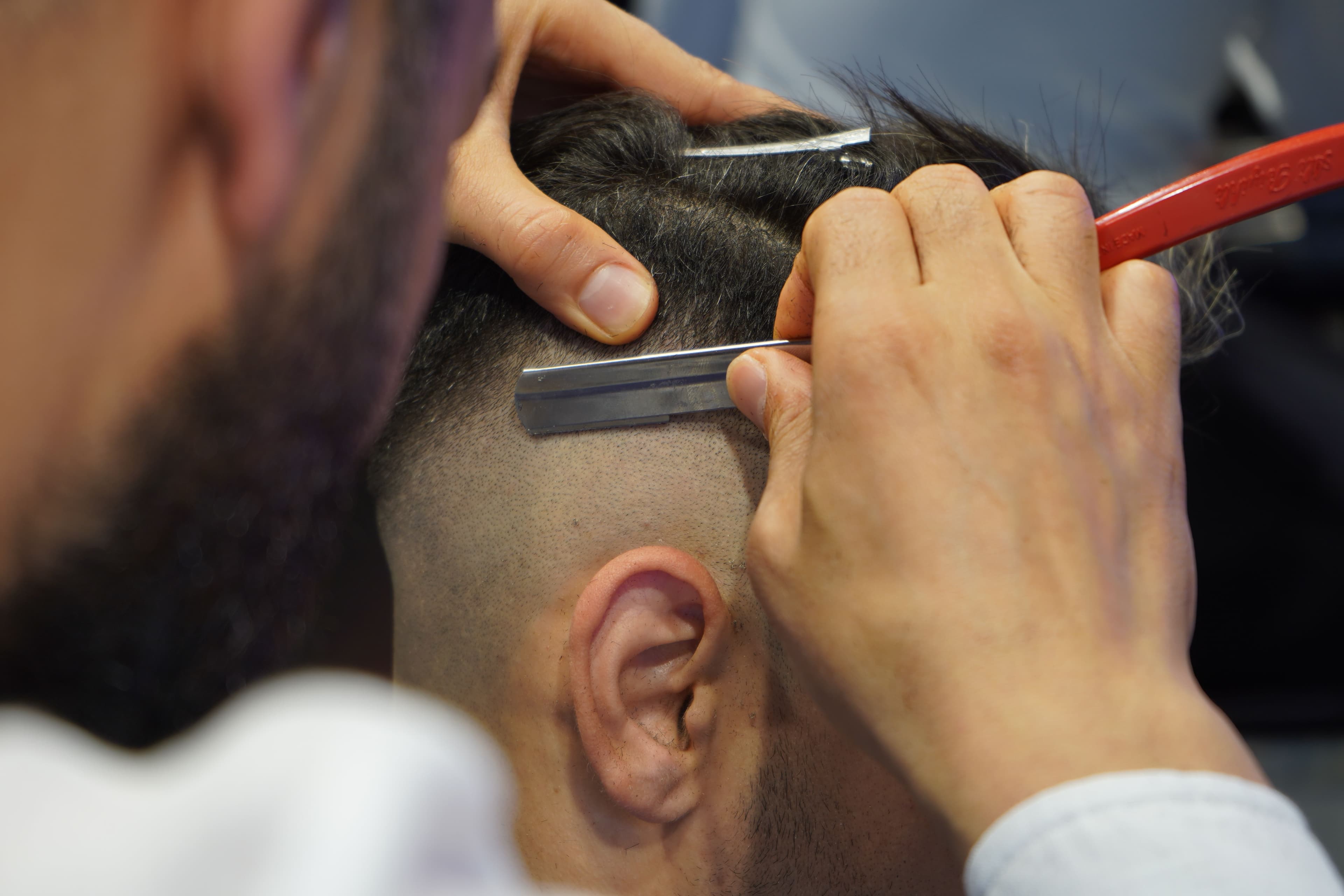 Corte con navaja